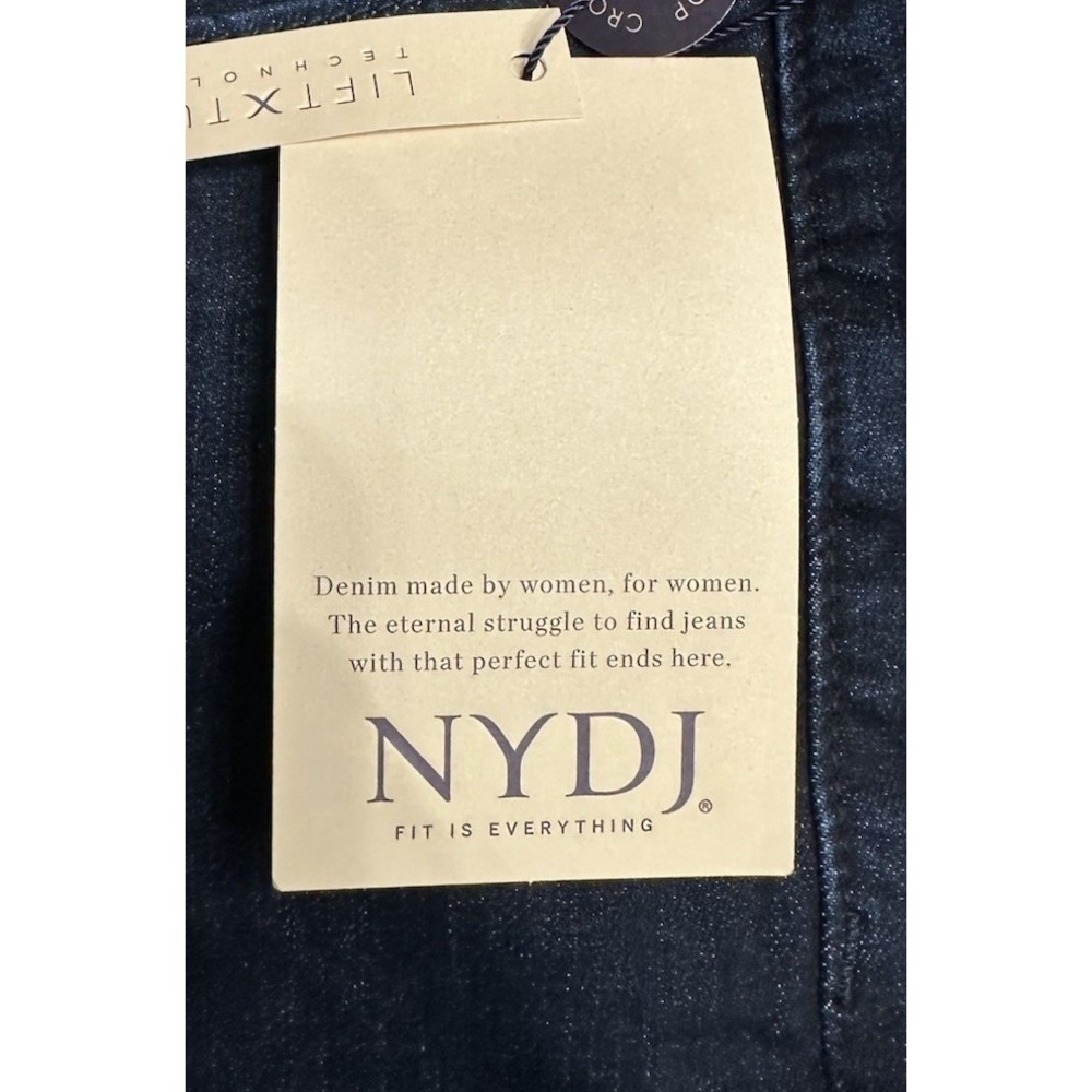 NWT Not Your Daughters Jeans NYDJ Womens Marilyn Straight Cropped Jeans 26WP - Picture 5 of 11
